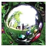 E-V 10 Inch Silver Gazing Globe