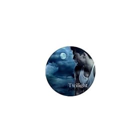 1 Inch Mini Button of Twilight Jacob Black at the Beach