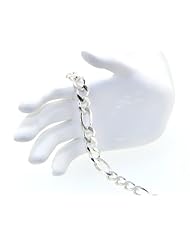 Sterling Silver Figaro Bracelet