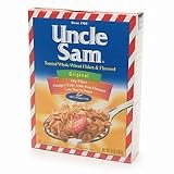 Uncle Sam Toasted Whole Wheat Flakes & Flaxseed Cereal