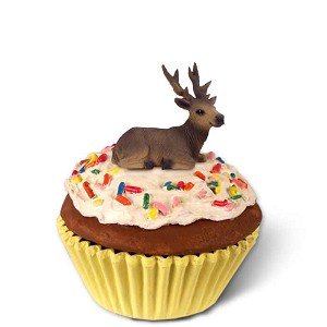 Elk Bull Cupcake Trinket Box