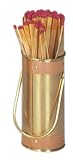 Solid Brass Matchholder With Striker