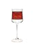 Santa Barbara Design Studio Long Stem Wine Glass with Beaded Stem Charm, Forty Plus