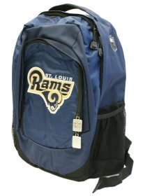 NFL St. Louis Rams Jester Backpack (Navy, Medium)