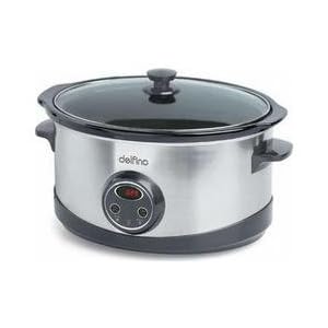 Toastess DLSC445 Slow Cooker, Stainless Steel by 