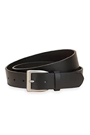 Square Buckle Notched Belt