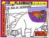 Color Your Own Dinosaur Placemat Kit