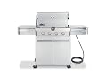 Weber 1810001 Summit S-420 Natural Gas Grill, Stainless Steel