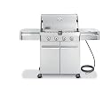 Weber 1810001 Summit S-420 Natural Gas Grill, Stainless Steel