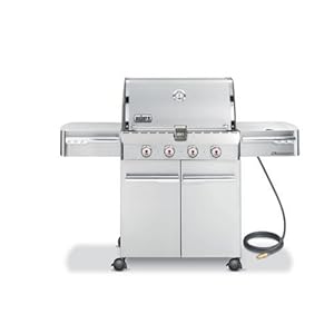 Weber 1810001 Summit S-420 Natural Gas Grill Stainless Steel