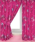 Hannah Montana Rock Curtains Pair 66 x 54 OFFICIAL