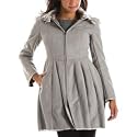 Armani Exchange Pleated Faux Shearling Coat