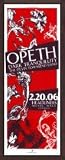Poster - OPETH - Dark Framed Limited Edition Concert Poster - by PowerHouse Factories von Opeth