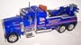 Jada Toys 1/32 Scale Peterbilt Model 379 Tow Truck-american in Color Blue