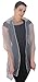 Sheer-Delights Organza Evening Wrap Shawl for Prom Wedding Bride Silver