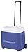 Igloo 45069 Island Breeze Cooler With Wheels, Telescoping Handle, Blue & White, 28-Qts.