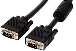 Standard 15-Pin VGA Male to VGA Male Cable