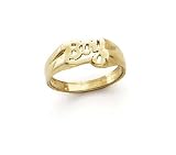 14k Boy Ring - Size 7.0 - JewelryWeb