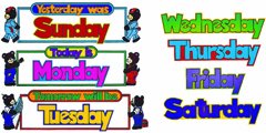 31cHHByIlYL CLASSROOM TITLES TEDDY BEAR DAYS OF THE WEEK