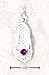 Sterling Silver July CZ Birthstone Flip Flop Charm