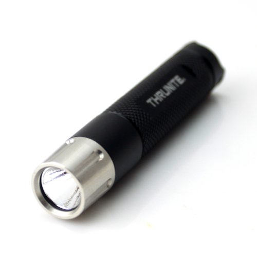 ThruNite® T10 compact flashlight series, Single CREE LED;Uses one 1.5V AA battery;tail switch and twisting head for single-hand operation;3-mode;Powerful AA Flashlight!