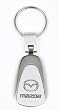 Mazda Chrome Teardrop Keychain