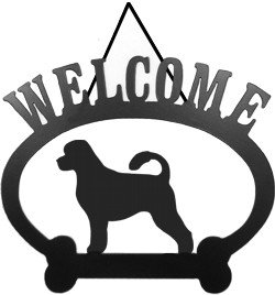 Welcome Sign - Portuguese Water Dog