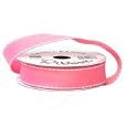 Ribbon Spool Pink Dashed 7/8 15 yd