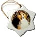 Dogs Sable Border Collies - Sable Border Collie - Ornaments