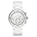 DKNY Women's NY8187 Ceramic Quartz Watch with White Dial