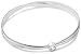 Silver B0906-CZ Bangle