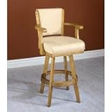Classic Oak 30" Swivel Bar Stool 62639A