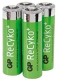 Electronics : GP® ReCyko+ NiMH RECHARGEABLE BATTERIES