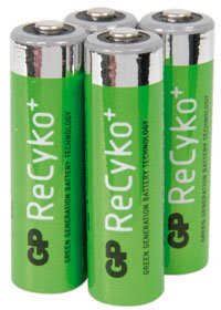 Childrens Toyshop  Electronics : GP® ReCyko+ NiMH RECHARGEABLE BATTERIES