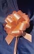 10 Pull String Bows - Gift Wrap Packaging - 5" 20 Loops - 1 1/4" - Orange