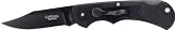 Camillus Lev-R-Lok Carbonitride Titanium Drop Point Folding Knife, Black, 6.75-Inch