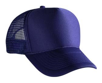 Blank Plain Mesh Trucker Hat/ Cap-Baseball - Purple