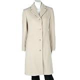 Women's Knee Length Overcoat in Pure Cashmere