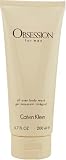 Obsession By Calvin Klein For Men. All Over Body Wash 6.7 Oz.