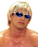 Adult Blonde with Brown Surfer Dude Costume Wig