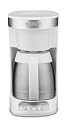 Cuisinart DCC-755 FlavorBrew Coffeemaker with 10-Cup Thermal Carafe, White