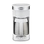 Cuisinart DCC-755 FlavorBrew Coffeemaker with 10-Cup Thermal Carafe, White