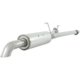 MBRP S5320409 T409-Stainless Steel Turn Down Single Side Cat Back Exhaust System