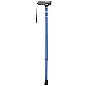 Carex Soft Grip Adjustable Cane-Blue