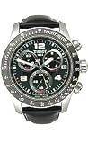 Tissot V8 Chronograph Black Leather Black Dial Men's Watch #T039.417.16.057.00