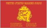 Marine Devil Dogs Flag 3x5ft Polyester