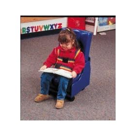 SkillBuilders 2 Piece Mobile Floor Sitter - Wood Base - XLarge