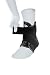 Mueller Fußgelenkbandage mit Gurt Hg80 mit HydrCinn Gewebe, schwarz