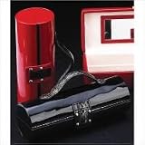Leatherette Two Compartment Jewelry Case