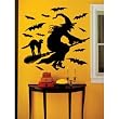 Martha Stewart Crafts Halloween Witch Wall Cling